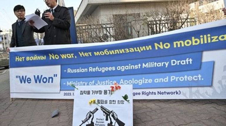 Guerre en Ukraine : deux Russes autorisés à demander le statut de réfugié en Corée du Sud