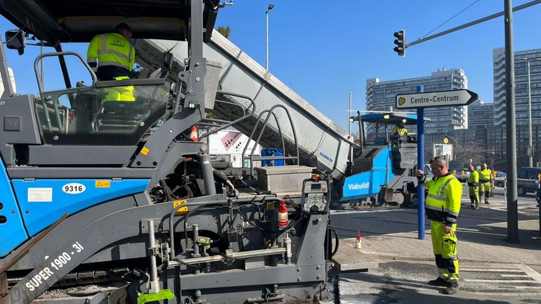 Armateurs, avenue du Port, Rogier, Vergote, Churchill : la saison des asphaltages débute à Bruxelles