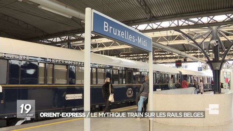 Le mythique Orient Express de passage en Belgique
