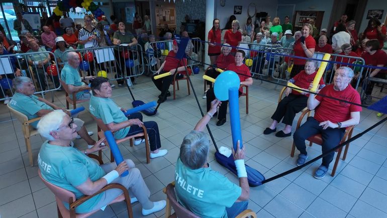 Des Olympiades inter-maisons de repos à Ecaussines : une journée en or pour les seniors