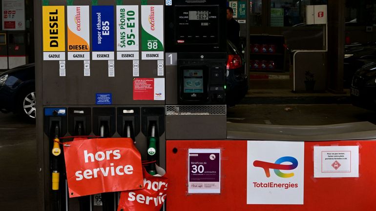 Carburants en France : frénésie autour des pompes TotalEnergies alors qu'une grève se poursuit