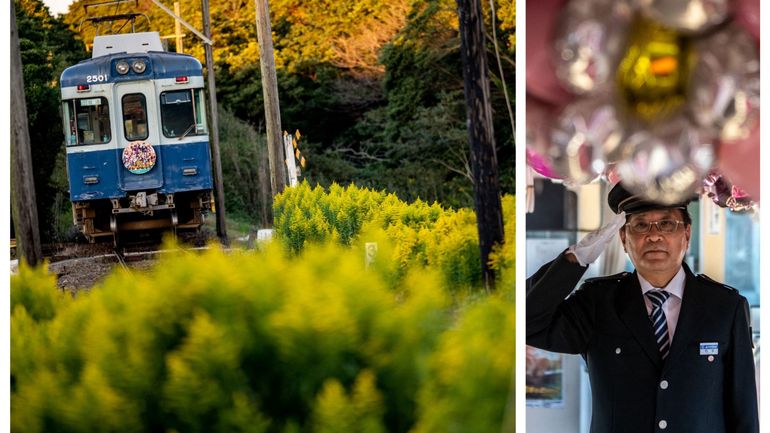 Dans un Japon rural, des lignes ferroviaires originales essayent de survivre face au dépeuplement des campagnes