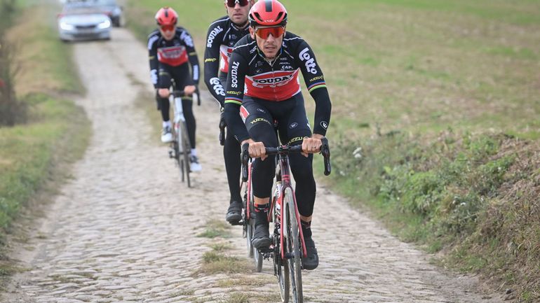 L'ambition de Philippe Gilbert avant Paris-Roubaix : "Rester dans le jeu serait un bon résultat"