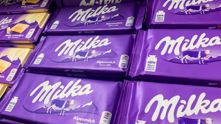 Milka rappelle ses barres chocolatées vendues chez Kruidvat