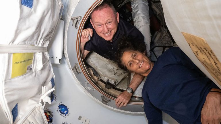 Les deux astronautes bloqués dans l'ISS reviendront sur Terre en février avec SpaceX