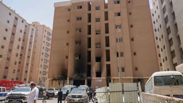 Koweït : 49 morts dans l'incendie d'un immeuble abritant des travailleurs étrangers