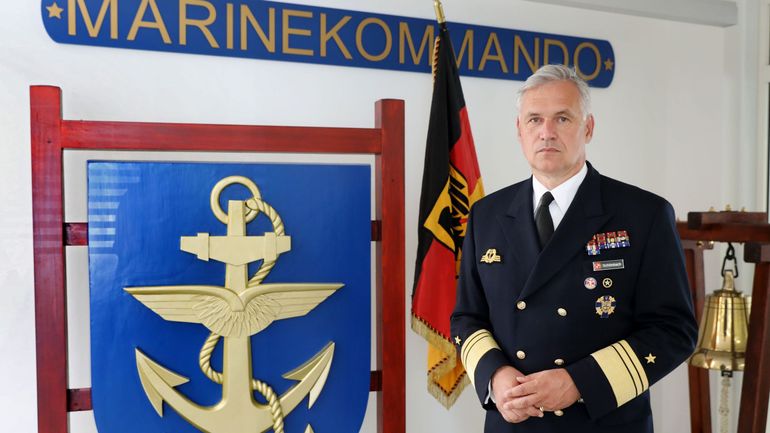 Conflit en Ukraine : le chef de la marine allemande démissionne après avoir appelé au 