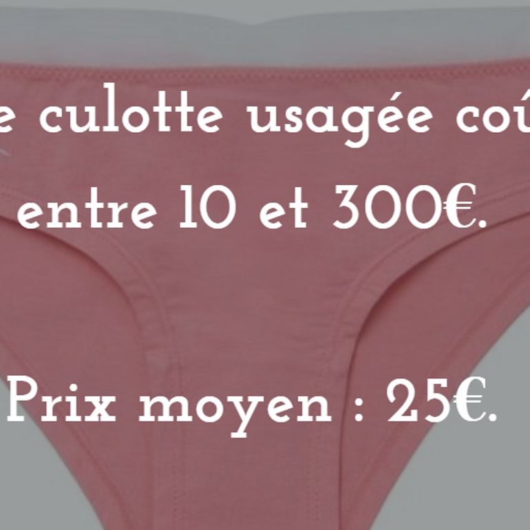 Vendre ses culottes sale sale