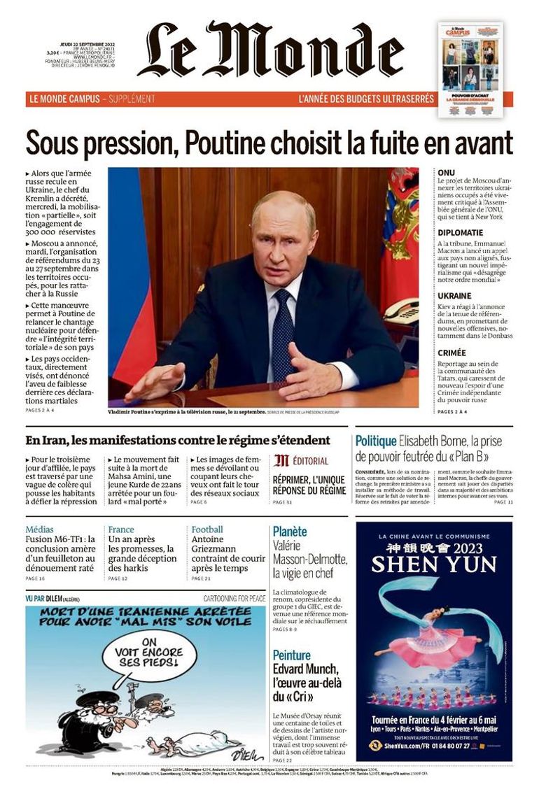 La revue de presse « comment se casser le bras ? » RTBF Actus