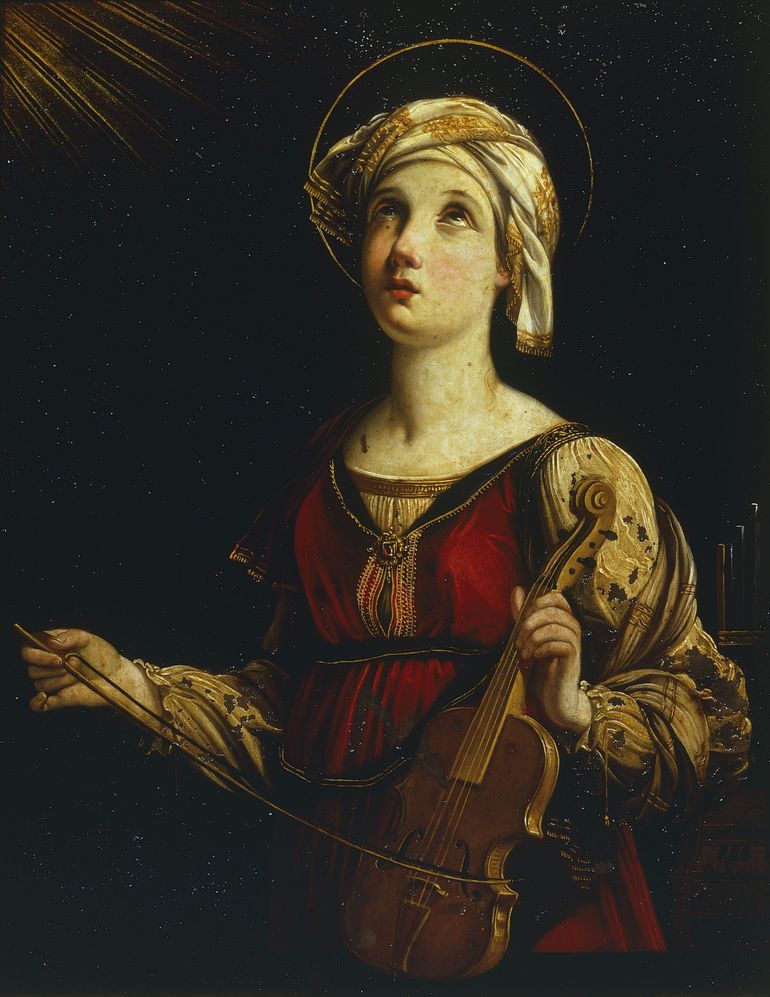 Qui était Cécile de Rome, la Sainte Patronne des musiciennes et