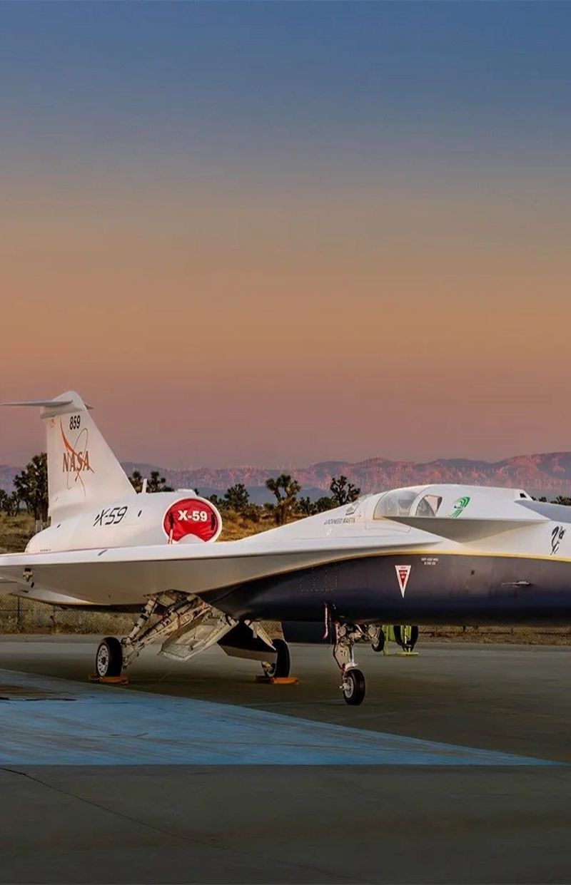 La NASA dévoile le X-59, un avion capable de traverser le mur du