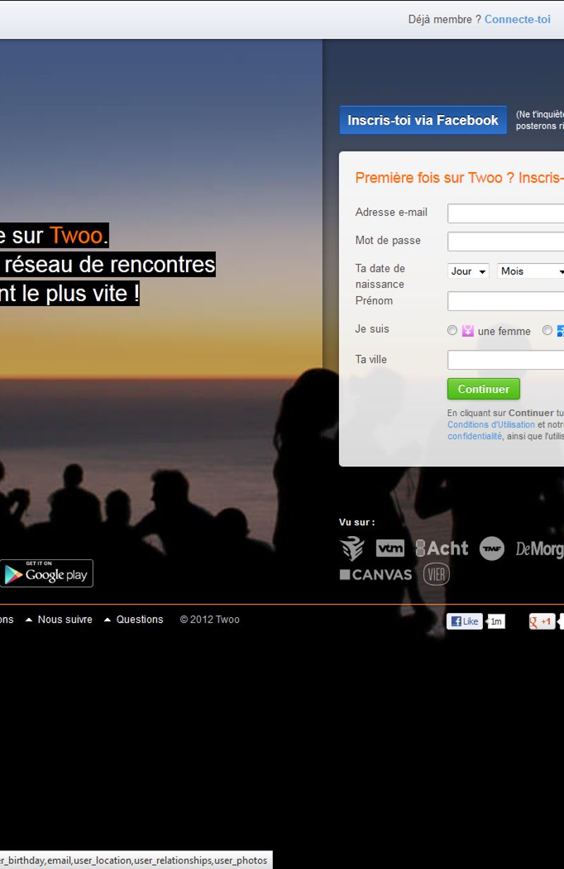 twoo site de rencontres