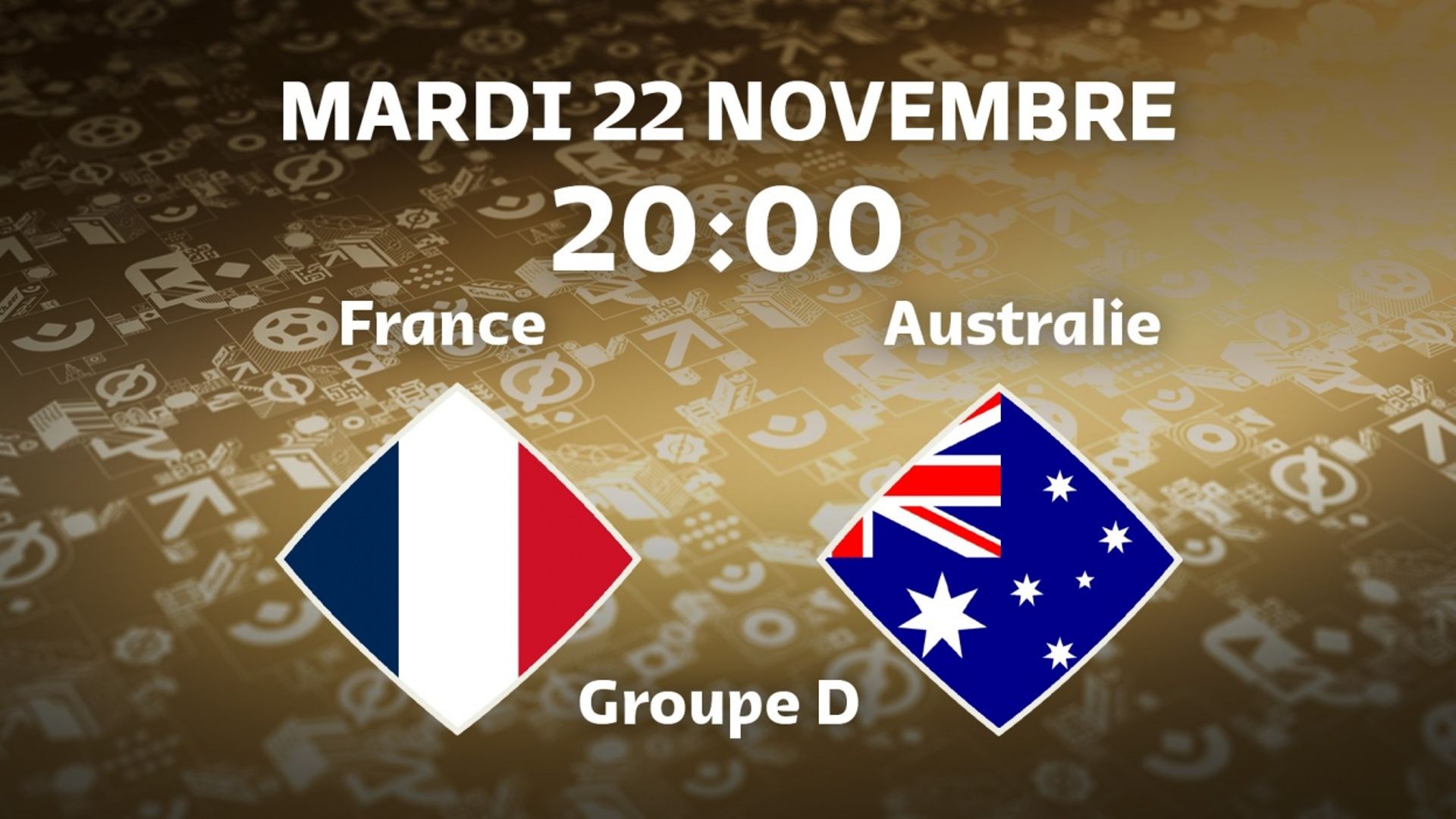 France - Australie streaming live video - Auvio